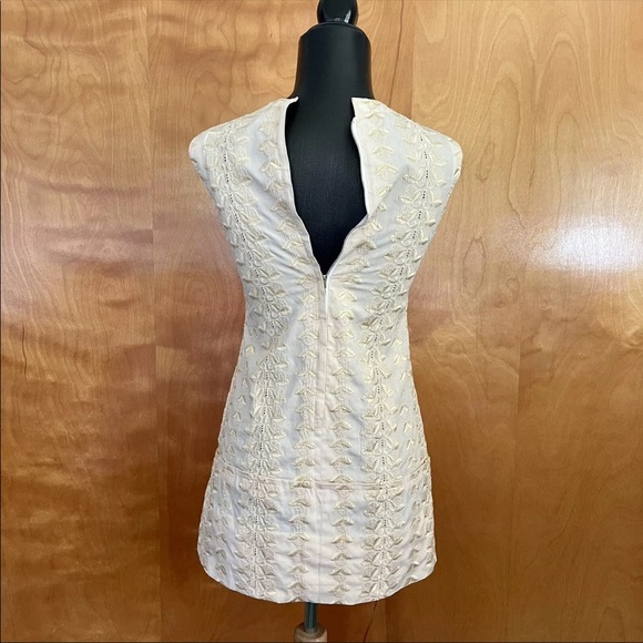 Vintage 60s or 70s Mod Micro Mini Tunic Dress - Picture 4 of 7